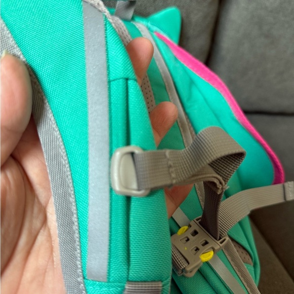 Affenzahn Owl Teal and Pink Mini Backpack - Picture 7 of 8